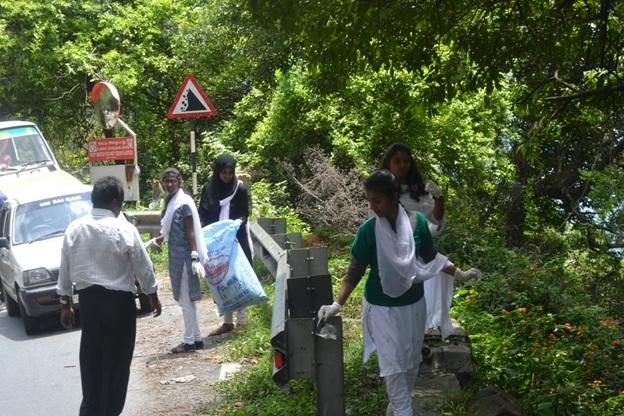 Sweep Bluemountain – Cleaning of Plastics from Kallar to ooty 2